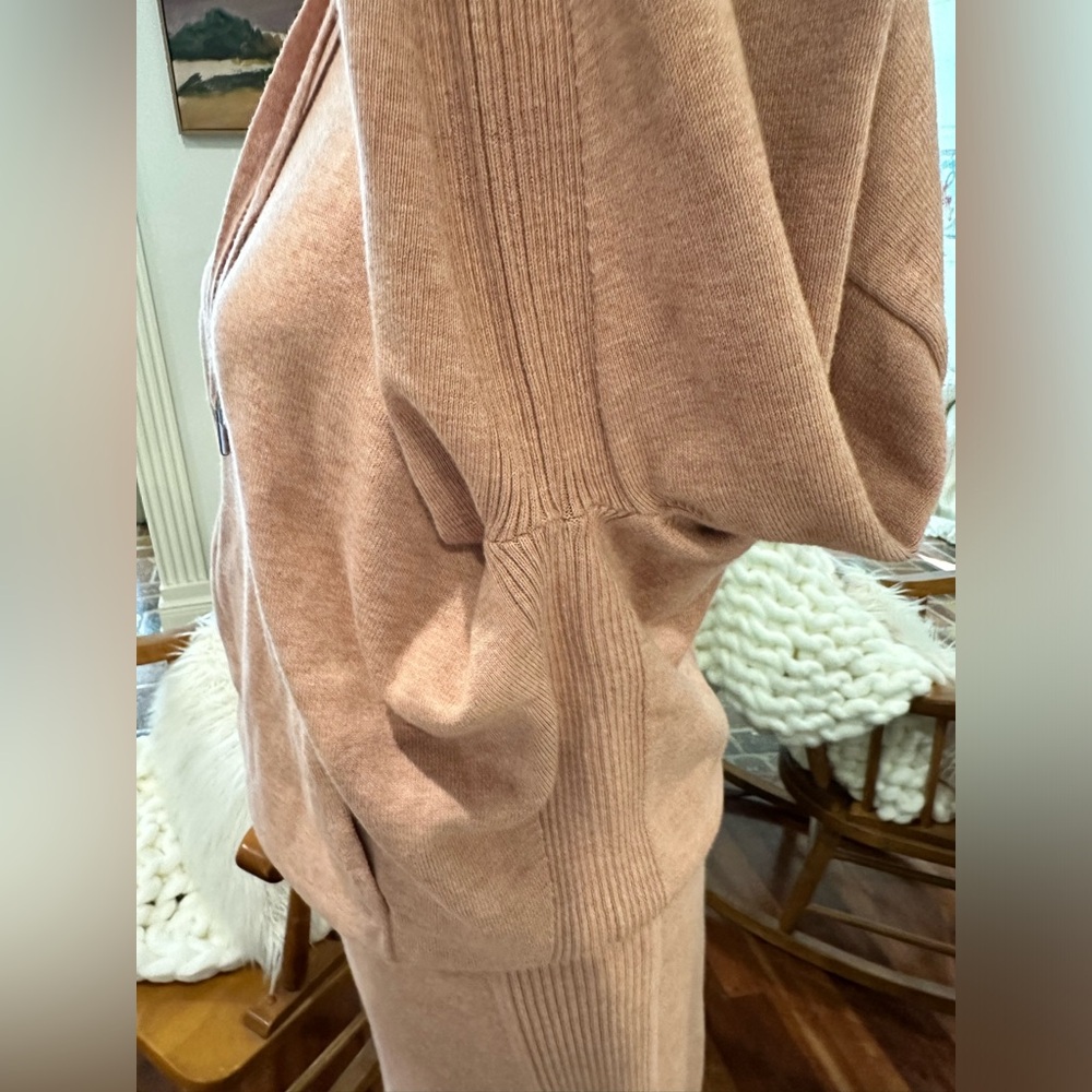 REISS Jodie Knit Hoodie Dress - Picture 5 of 14